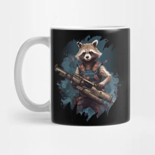 rocket raccoon Mug